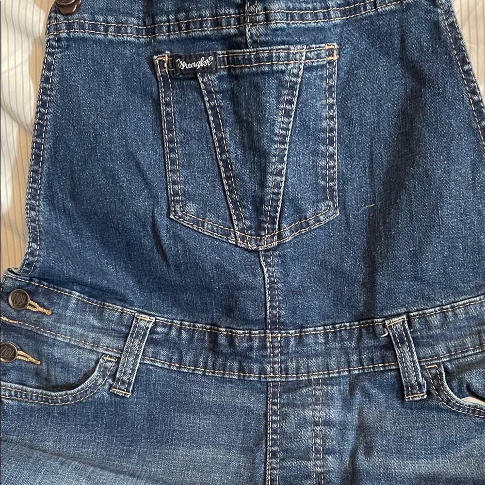 Wrangler Women's Classic Blue Denim Overalls